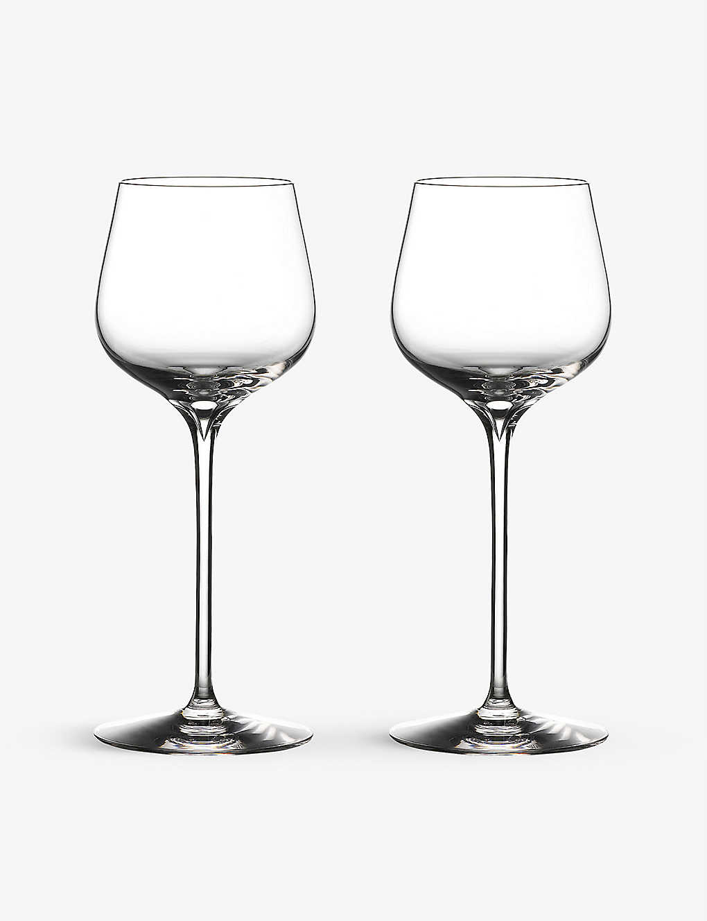 Shop Waterford Elegance Crystal Dessert Wine Glasses Set Of Two