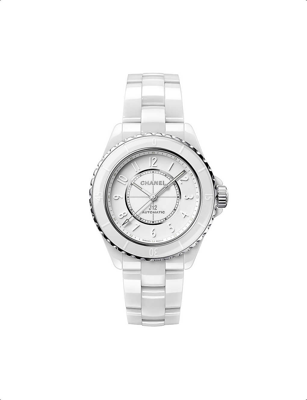 CHANEL - H6186 J12 Phantom ceramic and stainless steel automatic watch
