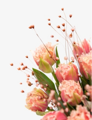 YOUR LONDON FLORIST: Turn to You mixed dried and fresh bouquet with vase