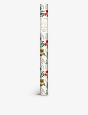 THE ART FILE: Sunflower floral-print wrapping paper 3m