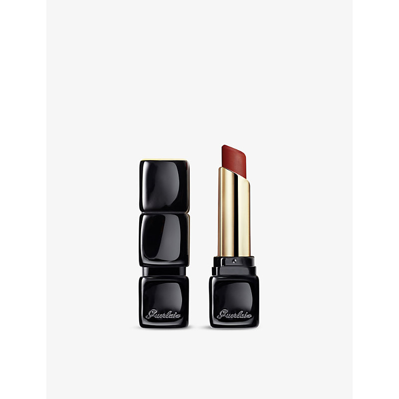 Guerlain Kisskiss Tender Matte Lipstick 2.8g In 770 Desire Red
