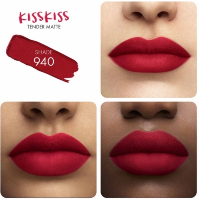 Shop Guerlain 940 My Rouge Kisskiss Tender Matte Lipstick 2.8g