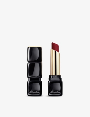 Guerlain Kisskiss Tender Matte Lipstick 2.8g In 999 Eternal Red