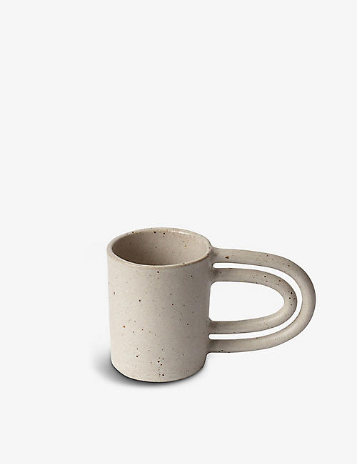 MIYELLE: 2 Hot 2 Handle ceramic mug 9cm