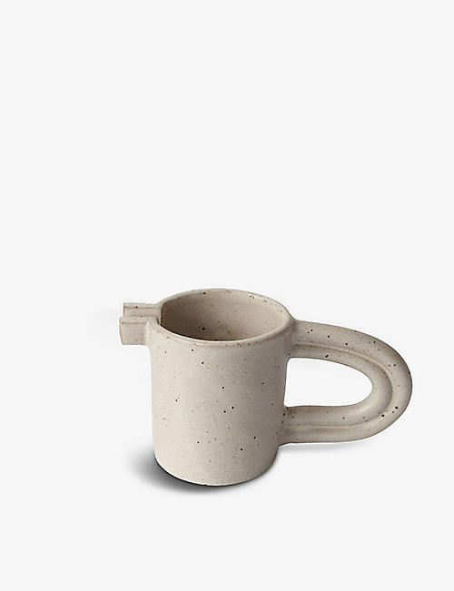 MIYELLE: Glazed ceramic milk jug 13cm