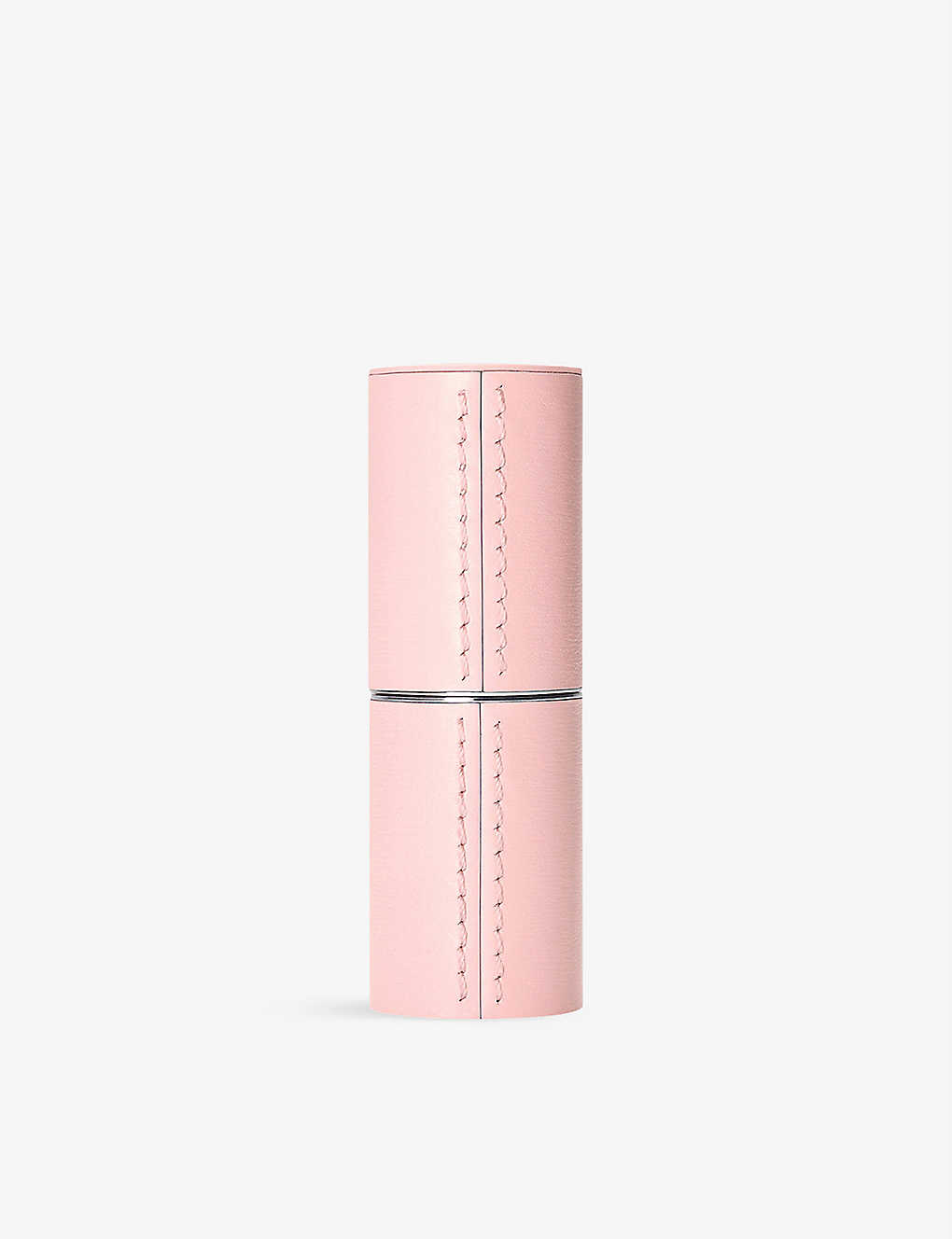 La Bouche Rouge Paris Fine Leather Refillable Lipstick Case In Pink