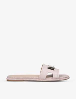 michael kors slides pink