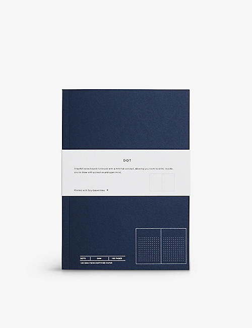 BEFORE BREAKFAST: Layflat swiss bound dotted notebook 18.8cm x 13.4cm