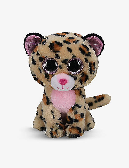 TY: Livvie Leopard Beanie Boo soft toy 24cm