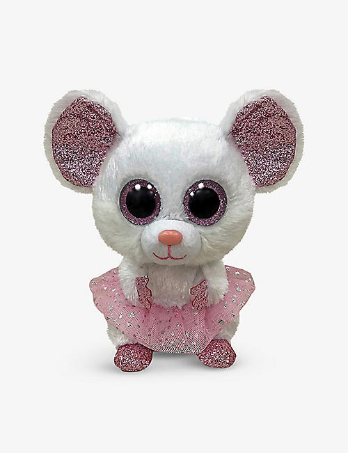 TY: Nina Mouse Beanie Boo soft toy 24cm