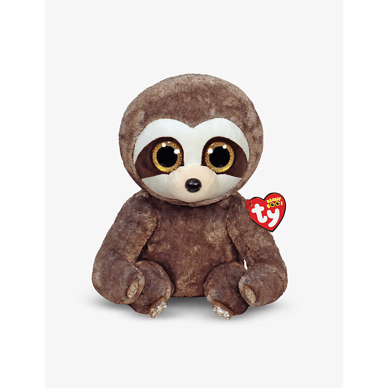 Ty Kids Dangler Sloth Beanie Boo Soft Toy 41cm In Brown