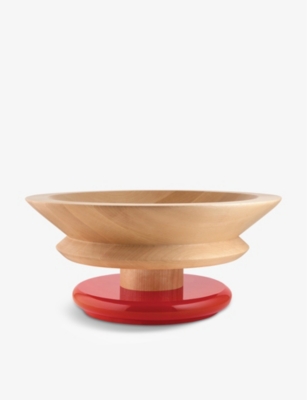 ALESSI: ES15 limewood centrepiece 14cm