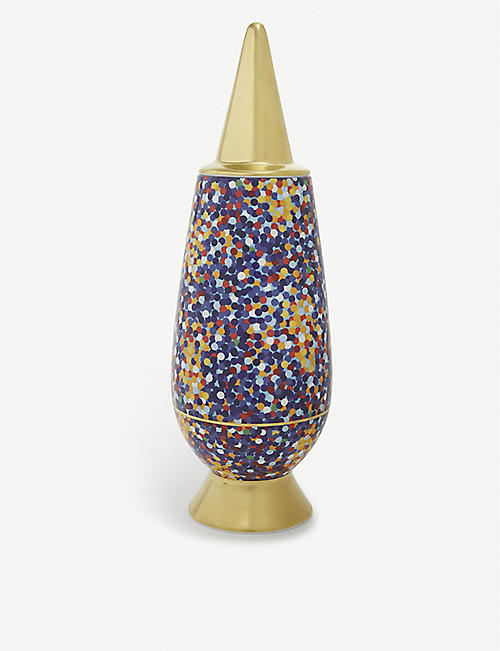 ALESSI：100% 彩妆 Proust 限量版陶瓷花瓶 40 厘米