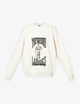 FEAR OF GOD - Negro Leagues text-print cotton-jersey sweatshirt  