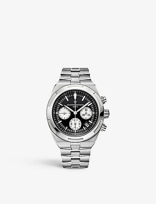 VACHERON CONSTANTIN: 5500V/110A-B481 Overseas Chronograph stainless-steel automatic watch