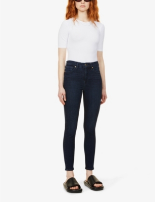Good Legs Skinny High-Rise Stretch-Denim Jeans