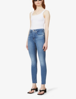 Good Legs skinny high-rise cotton-blend denim jeans