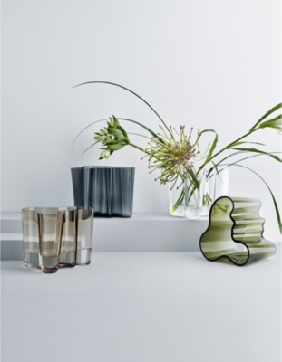 IITTALA: Aalto glass vase 16cm