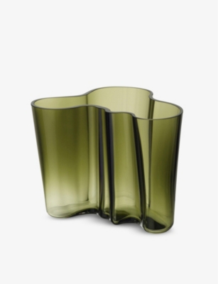 IITTALA: Aalto glass vase 16cm
