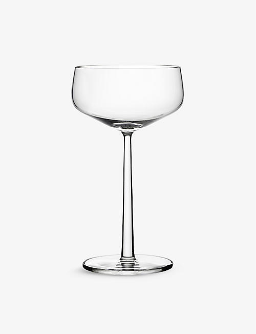 IITTALA: Essence glass cocktail bowls set of two