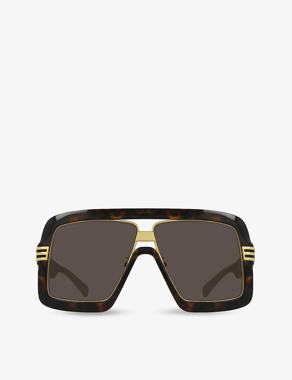 Gucci Gg0900s Square-frame Acetate Sunglasses In Tortoise