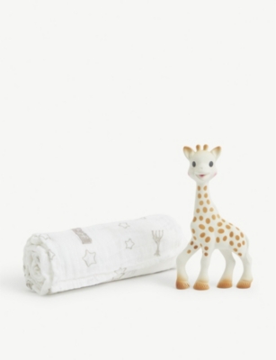 SOPHIE THE GIRAFFE: The Swaddle set pack of two