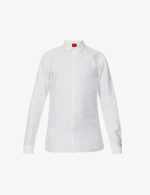 HUGO: Extra slim-fit cotton shirt