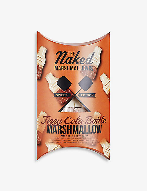THE NAKED MARSHMALLOW: Fizzy Cola Bottle gourmet marshmallows 100g