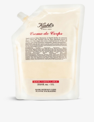 KIEHL'S: Crème de Corps body moisturiser refill pouch 1L