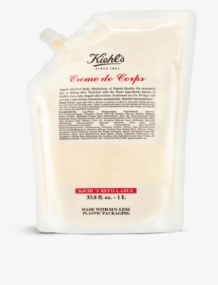 Kiehl's Since 1851 Crème De Corps Body Moisturiser Refill Pouch 1l