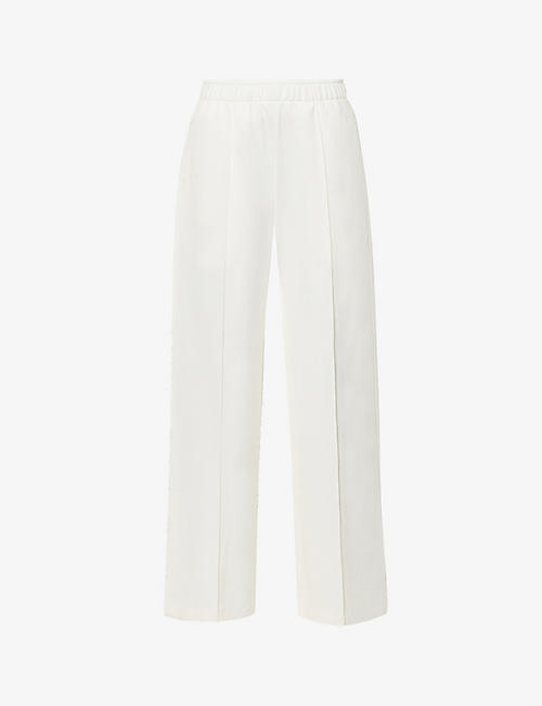 PANGAIA: Relaxed-fit high-rise organic-cotton trousers