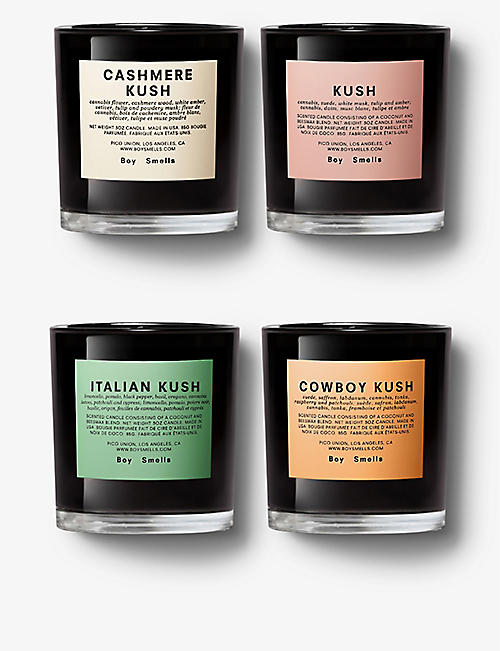 BOY SMELLS: Best Buds Quartet scented candle set