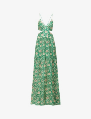 Ba&sh 2024 green dress