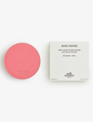 Hermes Rose Hermès Silky Blush Refill 6g In 32 Rose Pommette