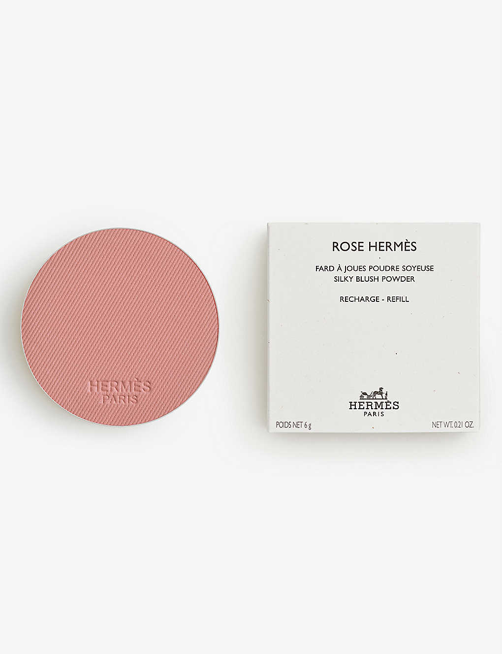 Hermes 45 Rose Ombre Rose Hermès Silky Blush Refill 6g