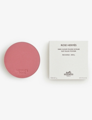Hermes Rose Hermès Silky Blush Refill 6g In 54 Rose Nuit
