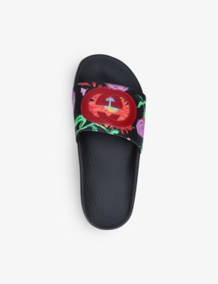 gucci bloom slides selfridges