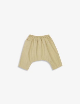 Caramel Taupe Fluke Stretch-cotton Trousers 3-24 Months 6 Months
