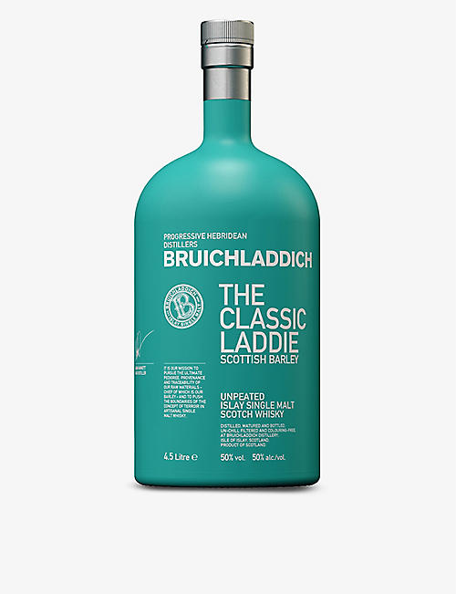 BRUICHLADDICH: Scottish Barley single malt whisky 4.5L