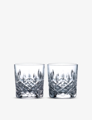 WATERFORD: Highclere crystal tumbler glasses set of two
