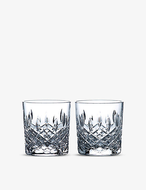 WATERFORD: Highclere crystal tumbler glasses set of two