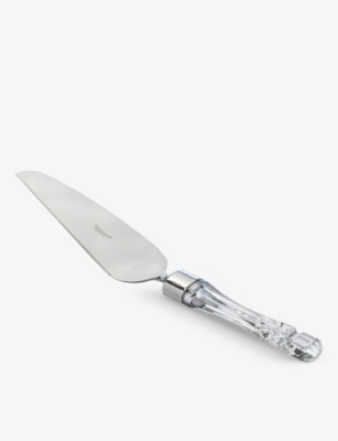 Waterford Lismore Offset Crystal Cake Server 30cm