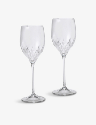 Wedgwood Vera Wang Duchesse Crystal Wine Glasses Set Of Two