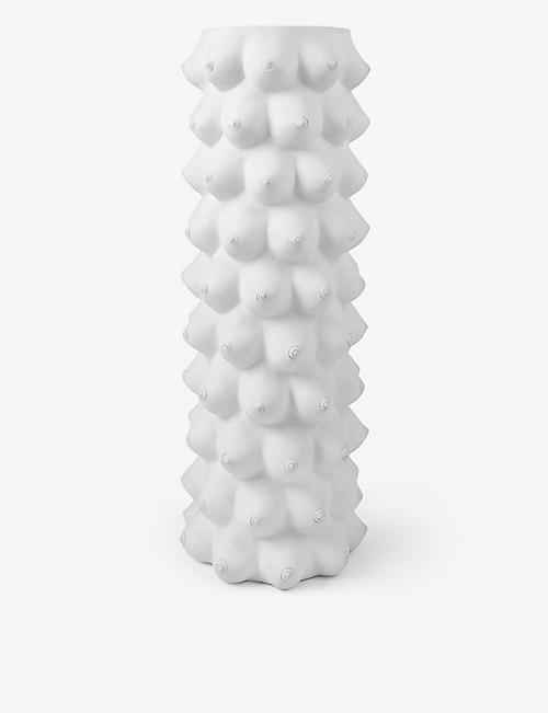 JONATHAN ADLER: Georgia porcelain vase 44.45cm
