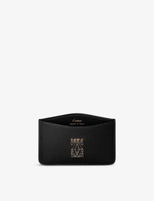 CARTIER: C de Cartier leather card holder