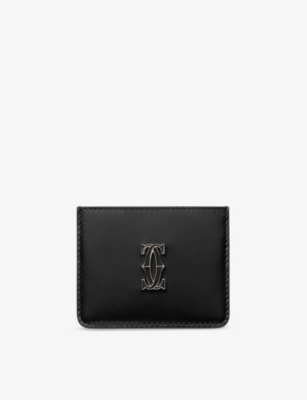 CARTIER: C de Cartier leather card holder