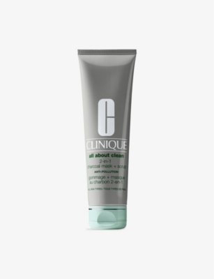 Shop Clinique All About Clean 2-in-1 Charcoal Mask And Scrub