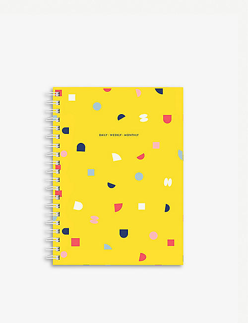 POKETO: Daily Weekly Monthly large planner in Bits 26.1cm x 19.1cm