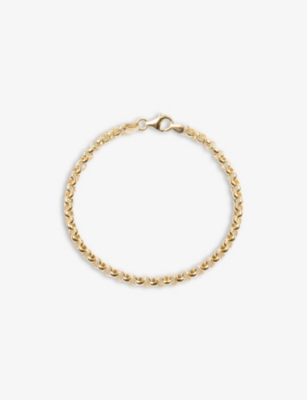 TILLY SVEAAS - Belcher 23.5ct yellow gold-plated sterling-silver
