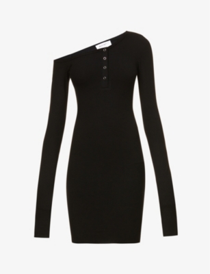 THE LINE BY K - Rori one-shoulder stretch-jersey mini dress | Selfridges.com